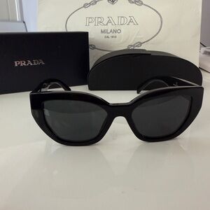 Prada black cateye sunglasses. Great condition